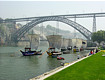 Barcos Rabelo e a Ponte D. Luiz I
